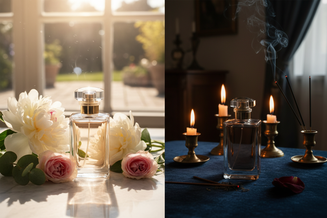 Parfum de jour vs parfum de soir : comment faire la différence ?